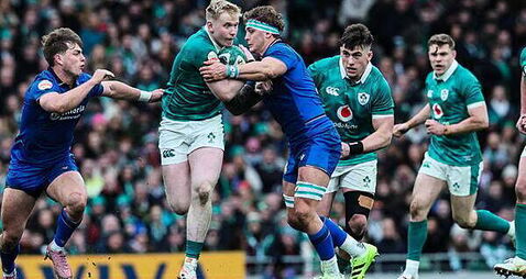 Jamie Osborne says Ireland are ‘building something good’ ahead of England clash