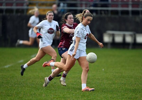 Emma Wheeler has overcome an injury that disrupted last season to gain her place in the Kildare team once again Photo: Ray Ryan Emma Wheeler has overcome an injury that disrupted last season to gain her place in the Kildare team once again Photo: Ray Ryan