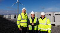 Minister visits lauds battery storage centre near Kildare/Offaly border