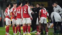 Mikel Arteta says Arsenal sticking together after Wolves draw dents title hopes