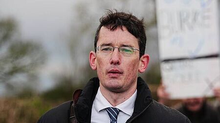 Enoch Burke removed from court by gardaí