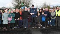 Monasterevin turns out for the St Brigid Camino walk