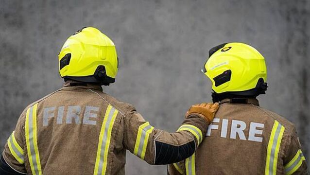 Over 50 firefighters tackle blaze in Co Armagh village