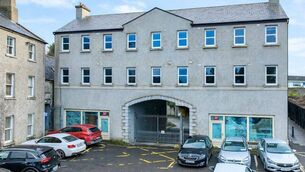 <p>The mixed used development in Naas that is up for sale</p>