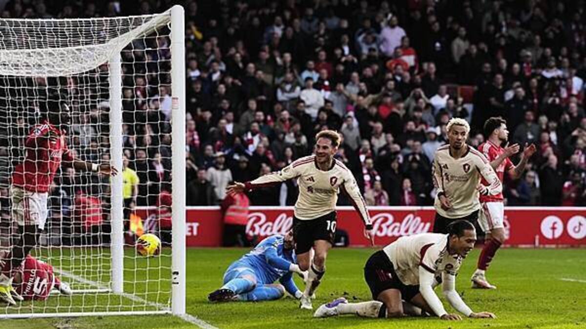 Alexis Mac Allister scores late winner as Liverpool edge past Nottingham Forest