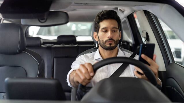 <p>The driver was stopped and issued with a Fixed Charge Penalty Notice</p>