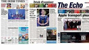 Monday's front pages: What the papers say