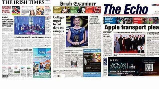 Monday's front pages: What the papers say