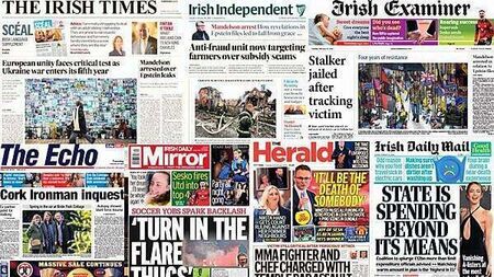 What the papers say: Tuesday's front pages
