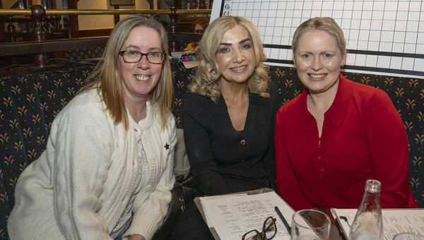 Áine Hurley, Fiona Donnelly and Gayle Murphy