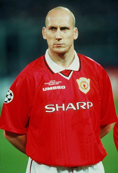 Manchester United legend Jaap Stam will be playing in Allenwood in May Photo: INPHO/ALLSPORT Manchester United legend Jaap Stam will be playing in Allenwood in May Photo: INPHO/ALLSPORT
