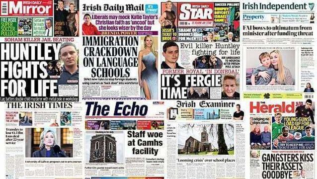 What the papers say: Friday's front pages