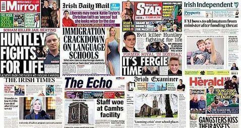 What the papers say: Friday's front pages