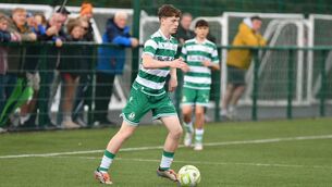 <p>Jamie Jacob has been named on the Ireland Under 15 squad for three friendlies against the Netherlands next week</p>