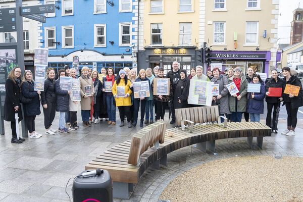 Plenty of beeps from vehicles going past in support of the SNAs and all they do. 