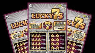 <p>A sample of one of many National Lottery Scratch Cards </p>