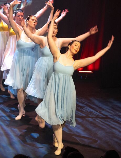 One of the majestic routines at the Moat One of the majestic routines at the Moat