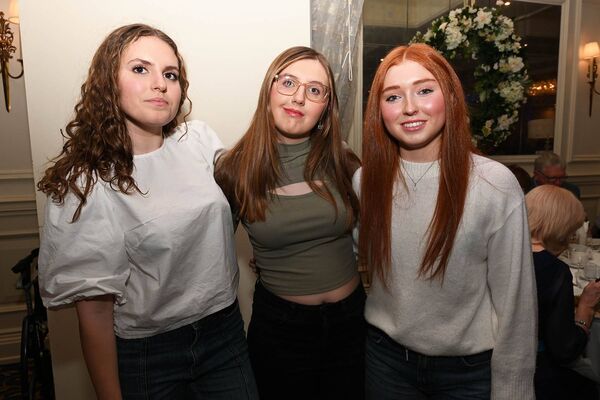 Carla Monaghan, Emma Massey and Orlaith Sheridan 