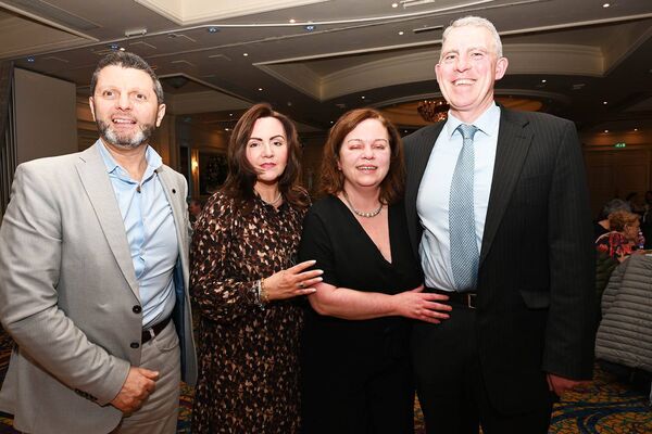 Anthony and Joanne Jones, Brenda and Daniel Leahy 