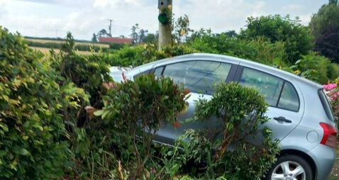 Family distressed by repeated road accidents on Kildare/Laois border
