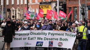 Hundreds take part in disability rights protest in Dublin