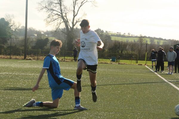 Aaron Mooney stopped in his run against Waterford on Saturday.