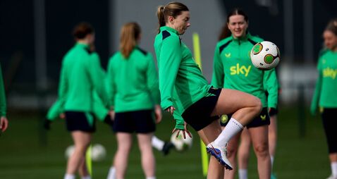 Hayley flying with Eagles and Girls in Green