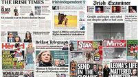 What the papers say: Thursday's front pages