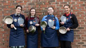 Kildare students win gold at national cookery competition