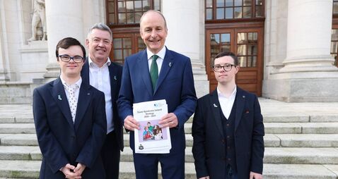 Kildare man advocates with Taoiseach for Down Syndrome supports