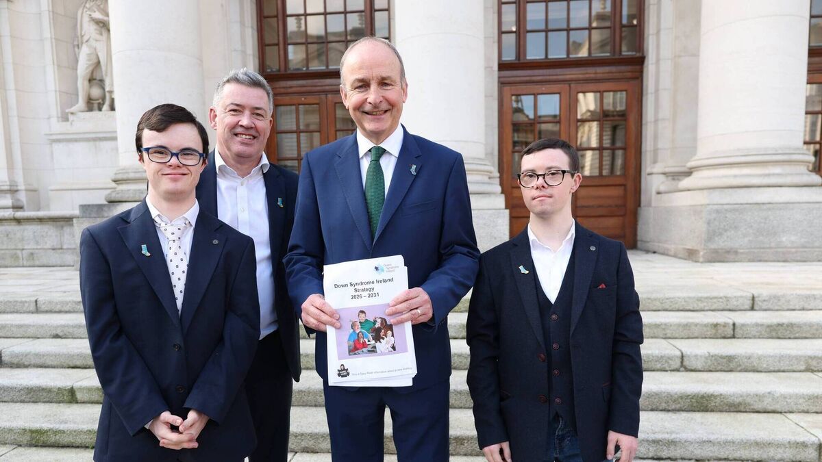 Kildare man advocates with Taoiseach for Down Syndrome supports