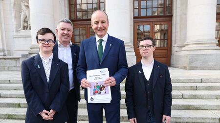 Kildare man advocates with Taoiseach for Down Syndrome supports