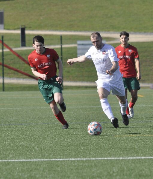 Wes Hawkins scored a brilliant goal that gave Monread a two-goal cushion.