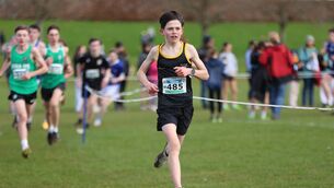 <p>Jack Brennan (Newbridge AC) took silver in the Junior Boys race at the All-Ireland Schools.</p>