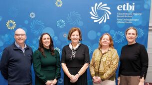 <p>Kildare and Wicklow ETB Director of FET Ken Seery; April White; Chief Executive of Kildare and Wicklow ETB Deirdre Keyes,</p>