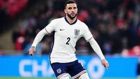 England full-back Kyle Walker retires from international football
