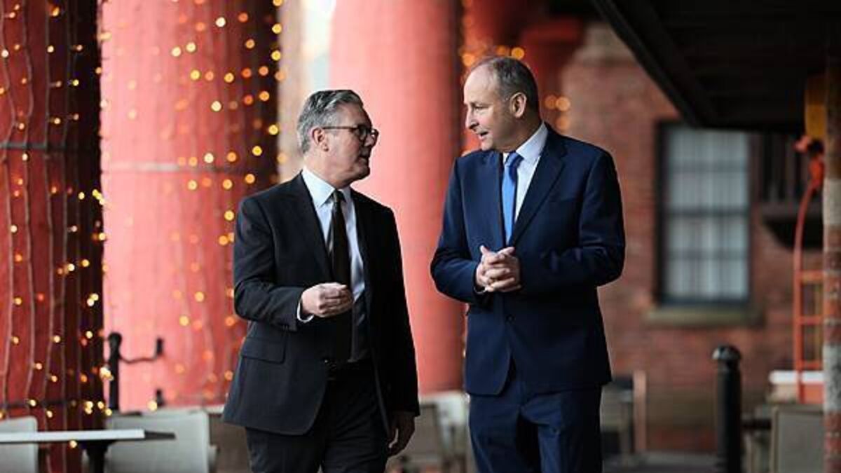 Micheál Martin and Keir Starmer aim to ‘deepen’ ties at Cork summit
