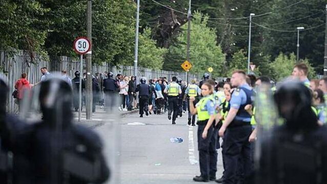 Coolock rioter caught after ‘Ross’ tattoo spotted on his leg