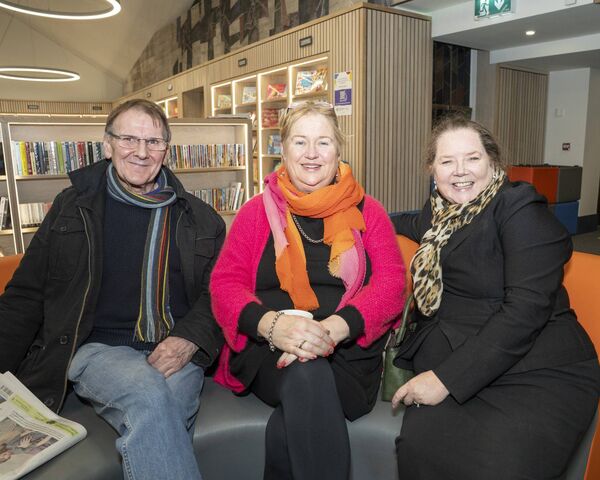 Dave Daly, Martha Woodcock and Maura Barrett