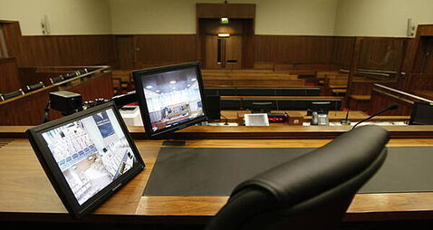 Man survived knife attack by partner after garda used belt to stem severed artery