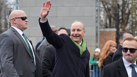 Taoiseach hails vibrancy of Irish-American community in St Patrick’s Day parade in US