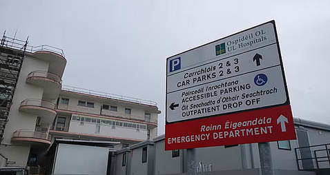 Woman’s body found in car at University Hospital Limerick