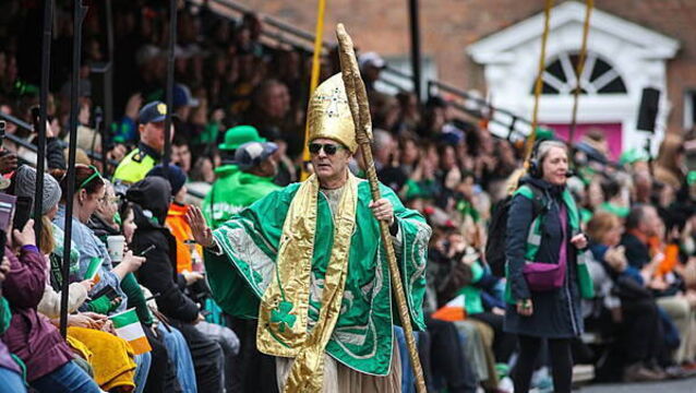 Crowds in cities and towns across Ireland enjoy St Patrick’s Day events
