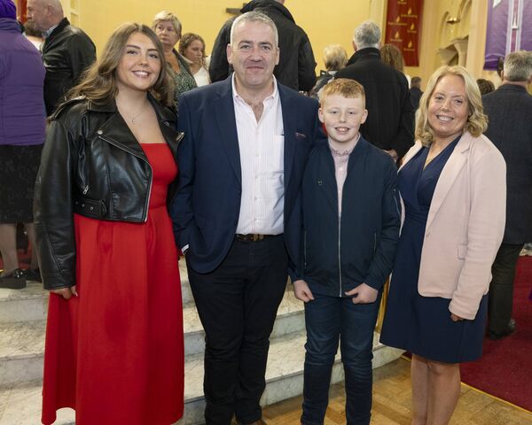 Danny Morrin and family