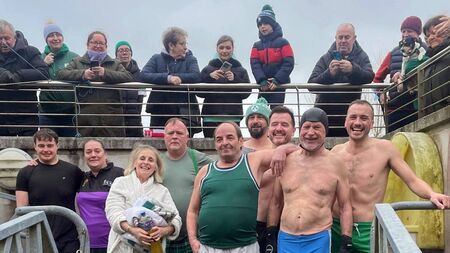 Hardy souls in Kildare raise funds for mural