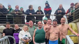 Hardy souls in Kildare raise funds for mural