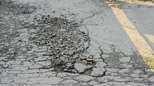 Locals say Kildare road  is worst in Ireland