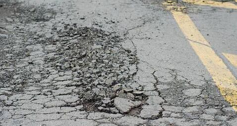 Locals say Kildare road  is worst in Ireland
