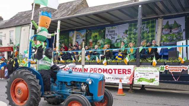 Athy’s Patrick's parade sees record numbers