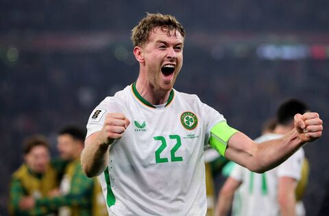 Collins and Travers named in Ireland squad for crucial fixtures